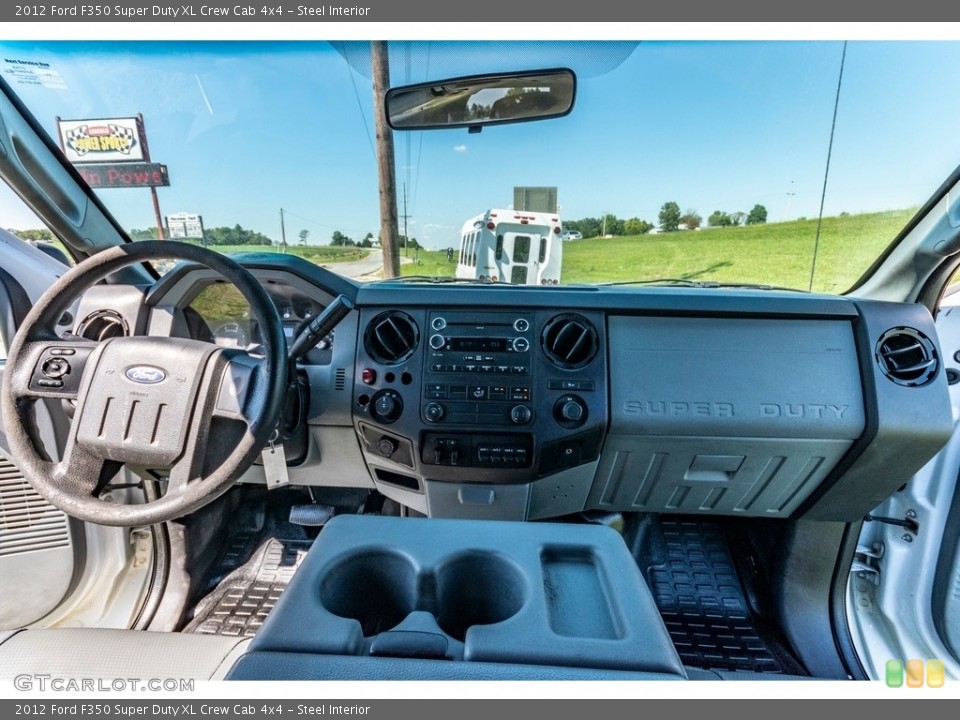 Steel Interior Dashboard for the 2012 Ford F350 Super Duty XL Crew Cab 4x4 #139319956