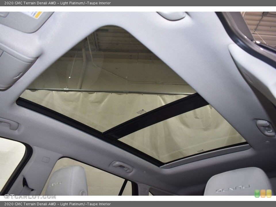 Light Platinum/­Taupe Interior Sunroof for the 2020 GMC Terrain Denali AWD #139322600