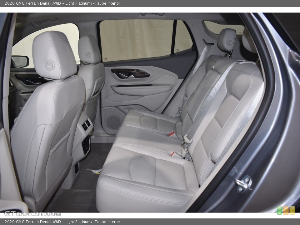 Light Platinum/­Taupe Interior Rear Seat for the 2020 GMC Terrain Denali AWD #139322648