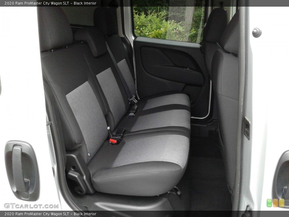 Black Interior Rear Seat for the 2020 Ram ProMaster City Wagon SLT #139324568