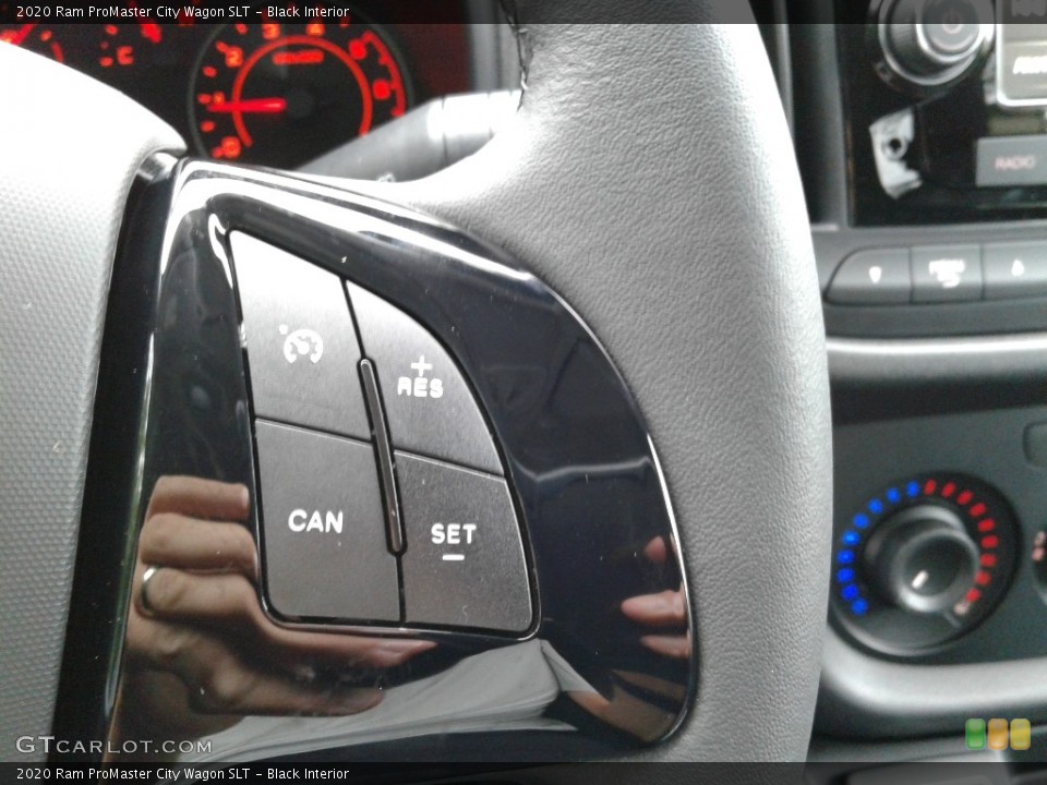 Black Interior Steering Wheel for the 2020 Ram ProMaster City Wagon SLT #139324676