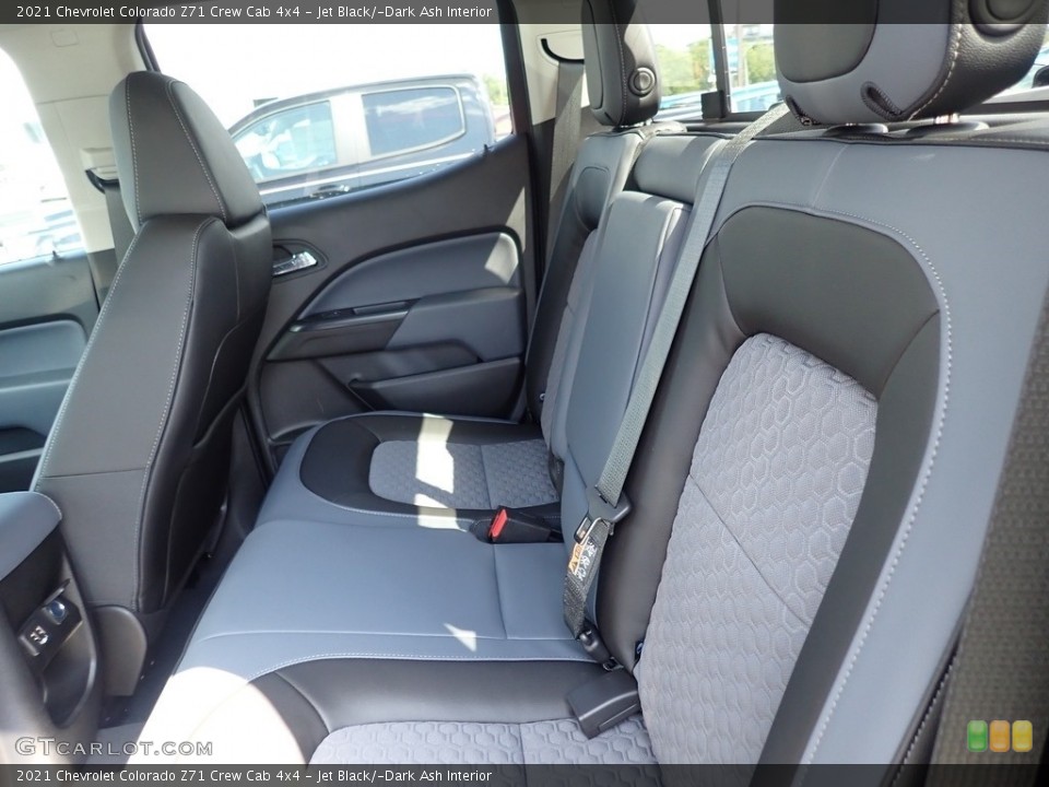 Jet Black/­Dark Ash Interior Rear Seat for the 2021 Chevrolet Colorado Z71 Crew Cab 4x4 #139325906