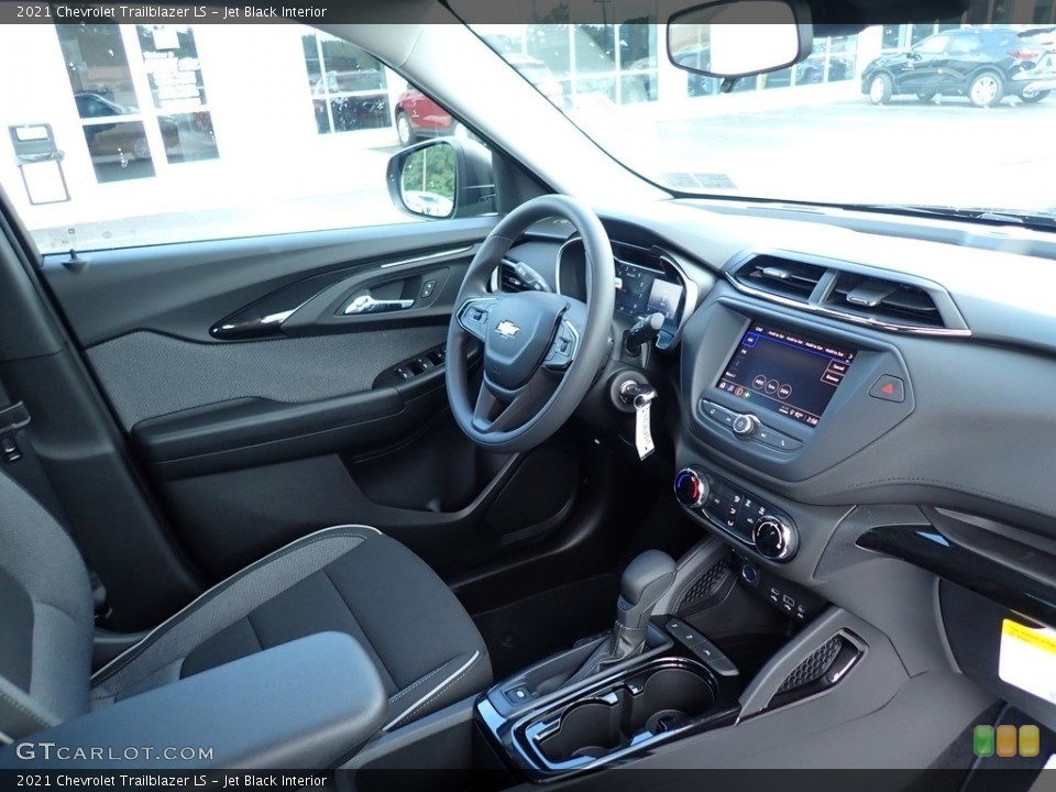 Jet Black Interior Front Seat for the 2021 Chevrolet Trailblazer LS #139326362