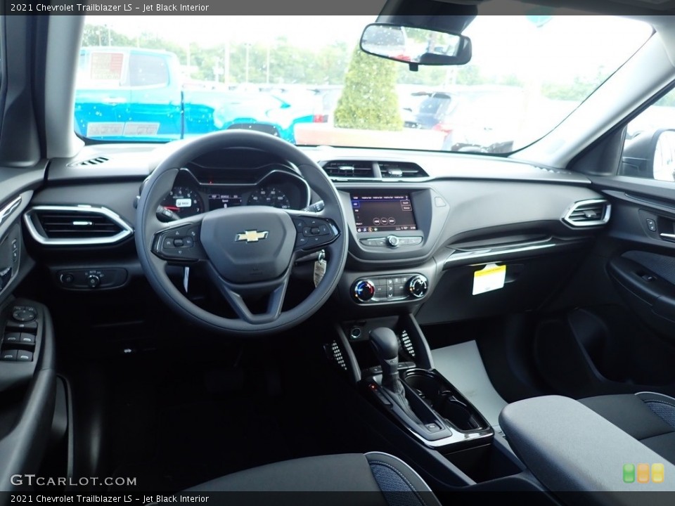 Jet Black Interior Photo for the 2021 Chevrolet Trailblazer LS #139326399