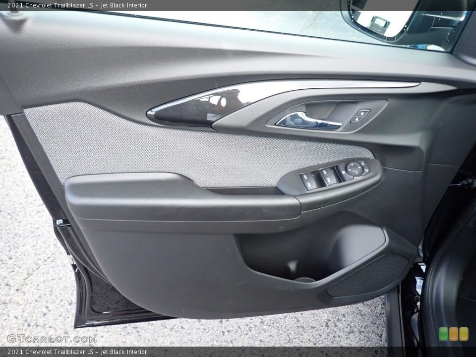 Jet Black Interior Door Panel for the 2021 Chevrolet Trailblazer LS #139326422
