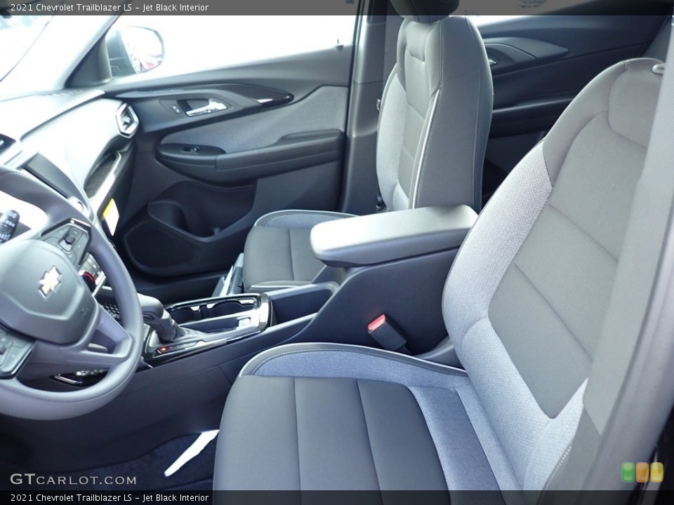 Jet Black Interior Front Seat for the 2021 Chevrolet Trailblazer LS #139326440