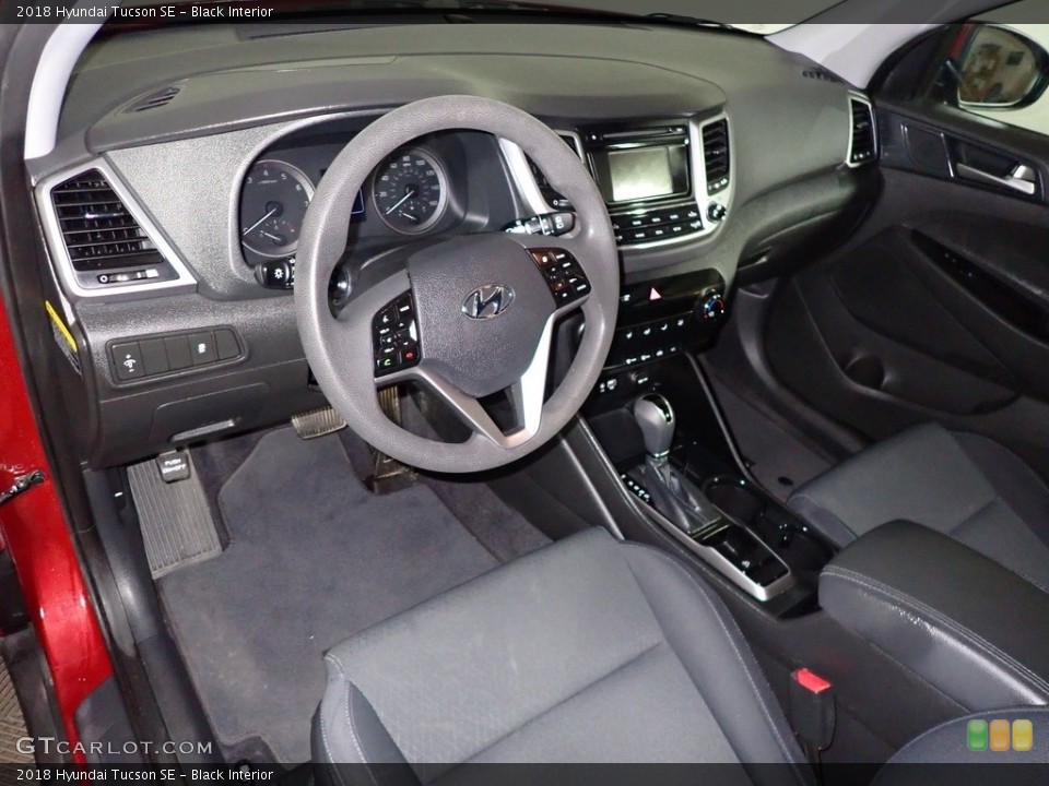 Black Interior Front Seat for the 2018 Hyundai Tucson SE #139326617