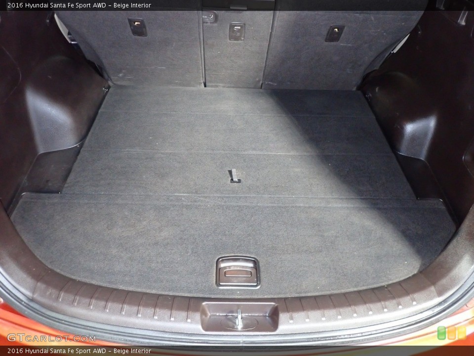 Beige Interior Trunk for the 2016 Hyundai Santa Fe Sport AWD #139327823