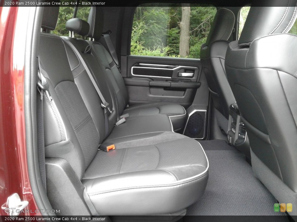 Black Interior Rear Seat for the 2020 Ram 2500 Laramie Crew Cab 4x4 #139328864
