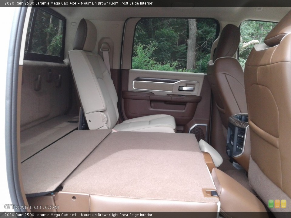 Mountain Brown/Light Frost Beige Interior Rear Seat for the 2020 Ram 2500 Laramie Mega Cab 4x4 #139329584