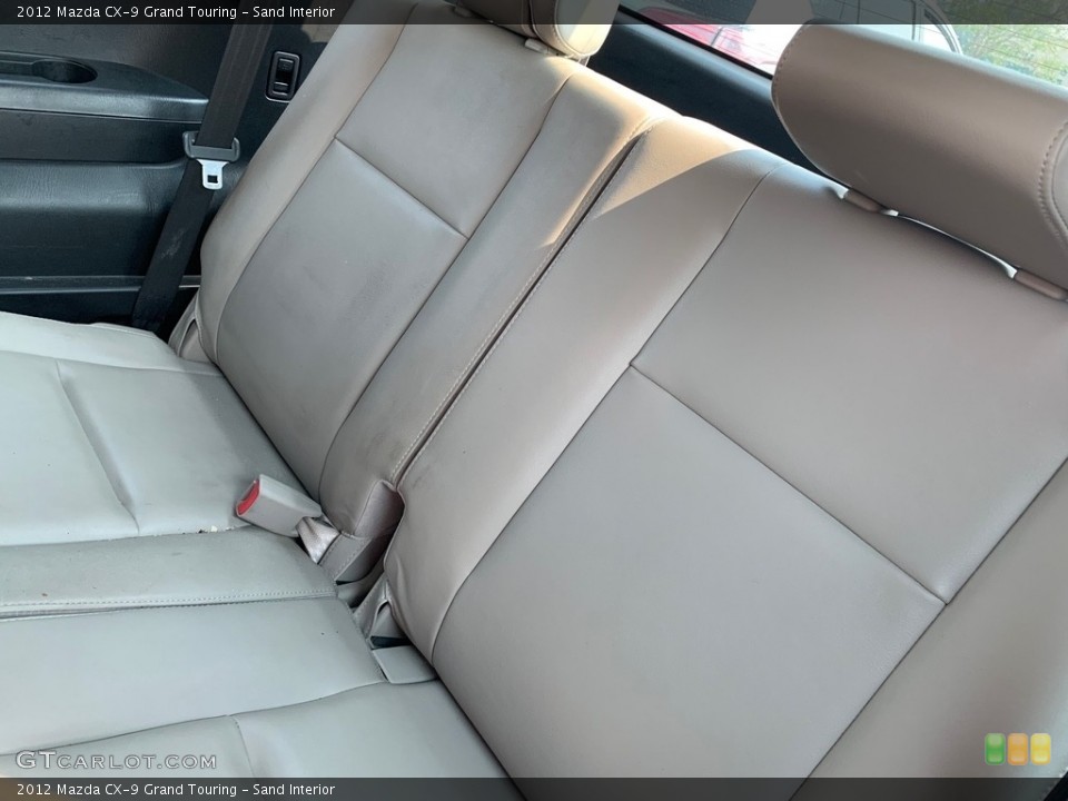 Sand Interior Rear Seat for the 2012 Mazda CX-9 Grand Touring #139331852