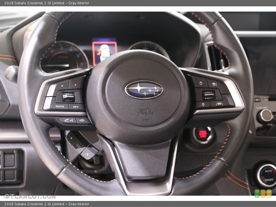 Gray Interior Steering Wheel for the 2018 Subaru Crosstrek 2.0i Limited #139334900