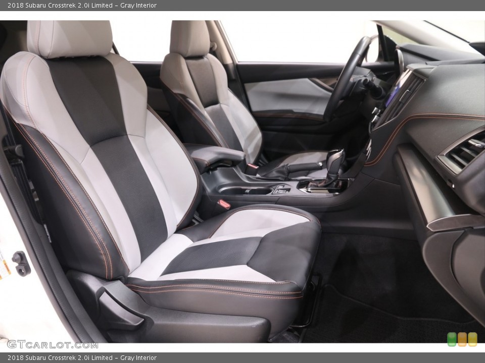 Gray Interior Front Seat for the 2018 Subaru Crosstrek 2.0i Limited #139335086