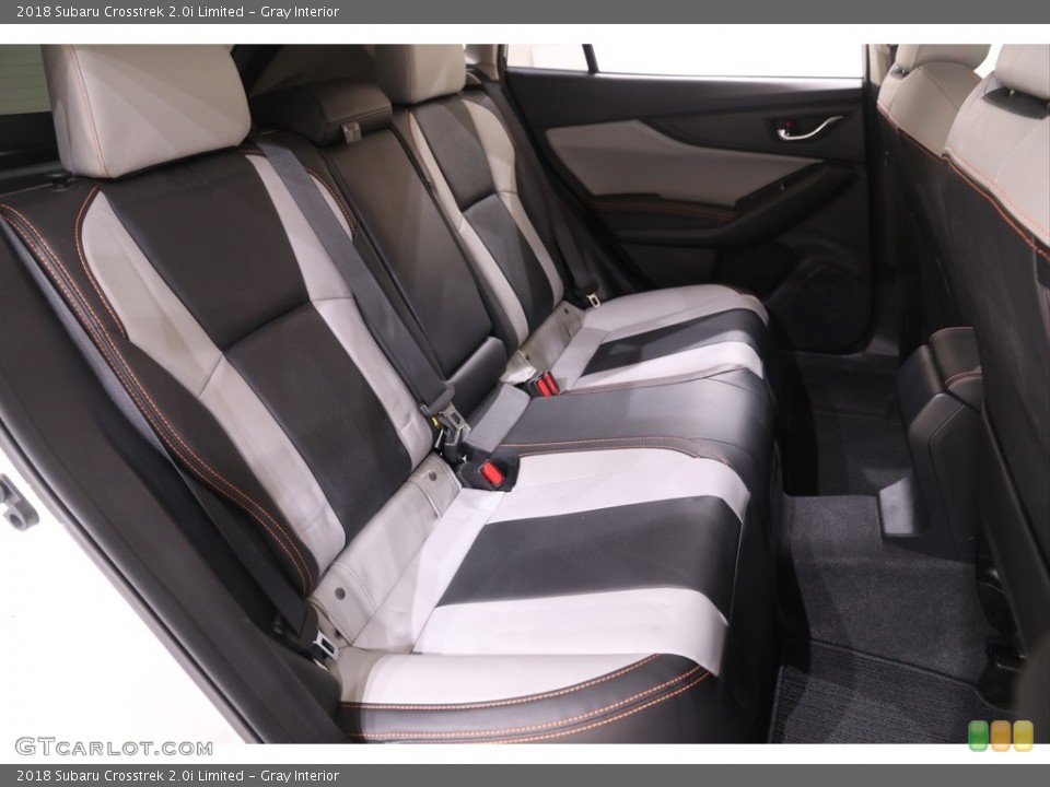 Gray Interior Rear Seat for the 2018 Subaru Crosstrek 2.0i Limited #139335110