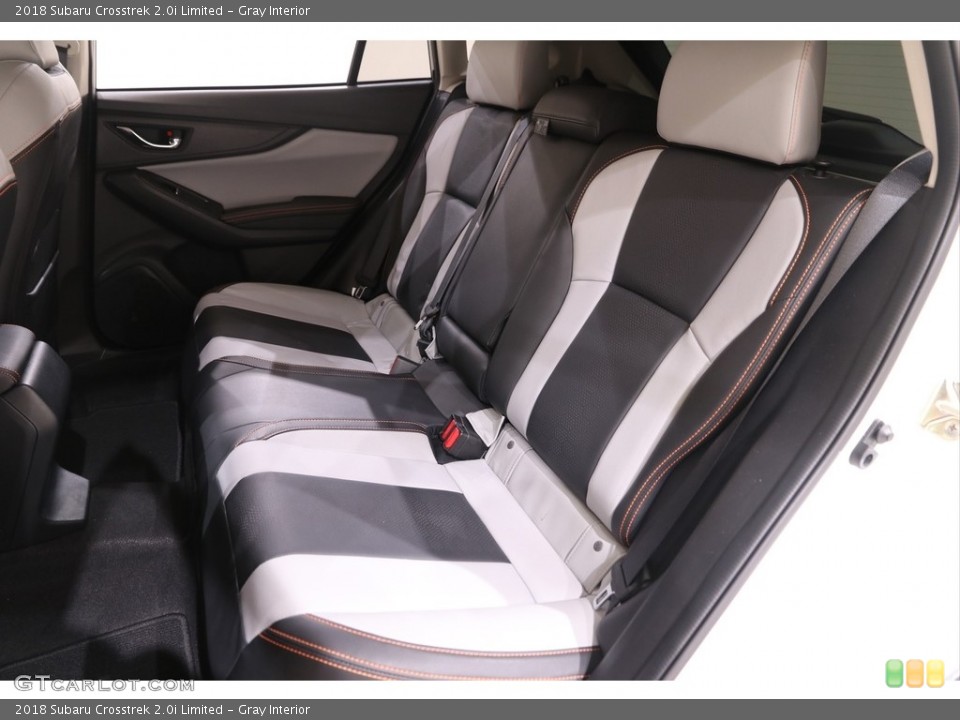 Gray Interior Rear Seat for the 2018 Subaru Crosstrek 2.0i Limited #139335131