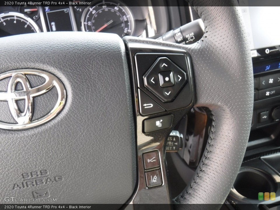 Black Interior Steering Wheel for the 2020 Toyota 4Runner TRD Pro 4x4 #139336787