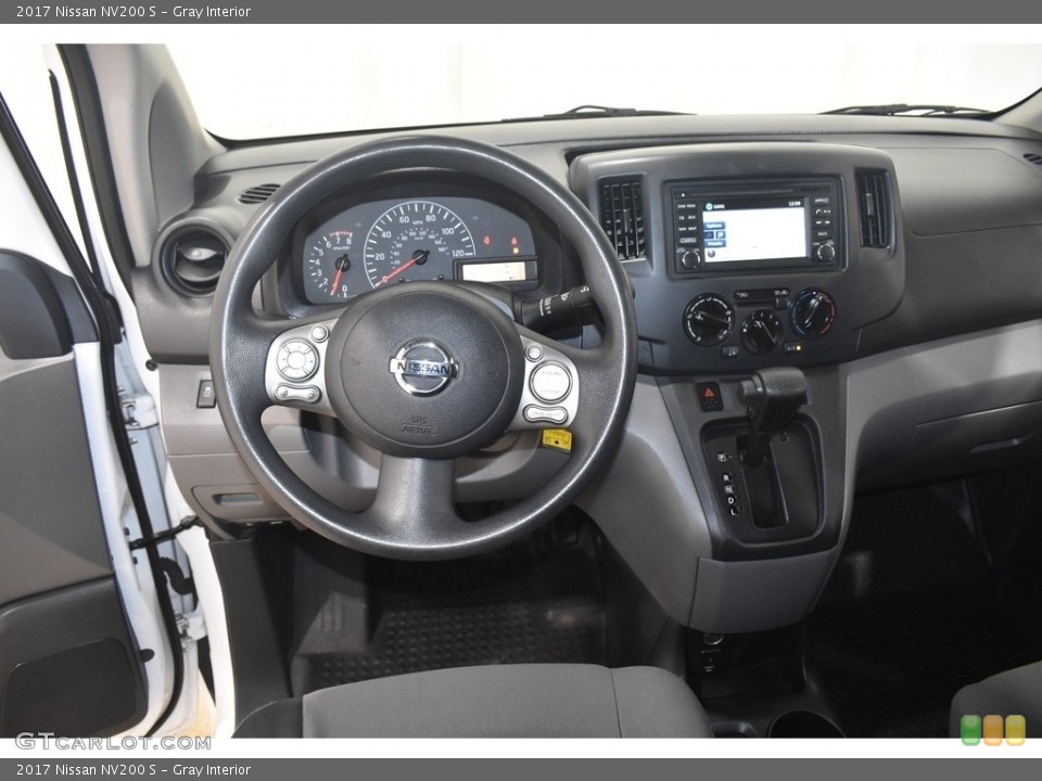 Gray Interior Dashboard for the 2017 Nissan NV200 S #139338792
