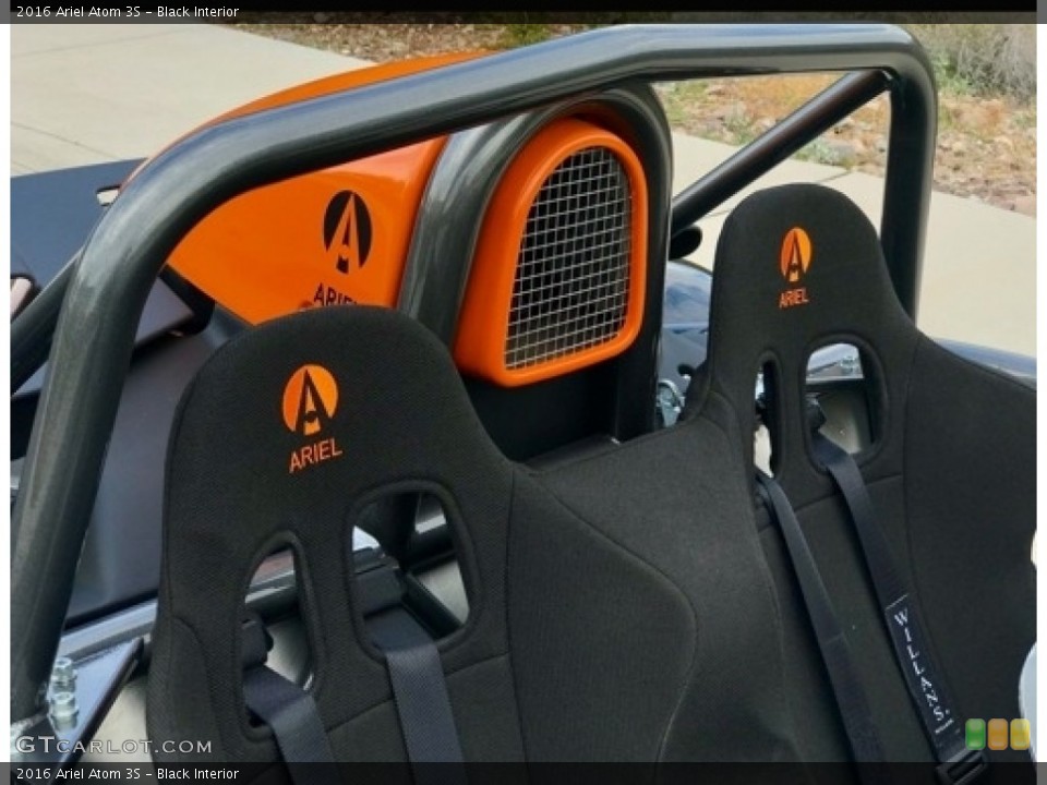 Black 2016 Ariel Atom Interiors