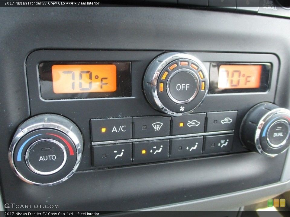 Steel Interior Controls for the 2017 Nissan Frontier SV Crew Cab 4x4 #139343751