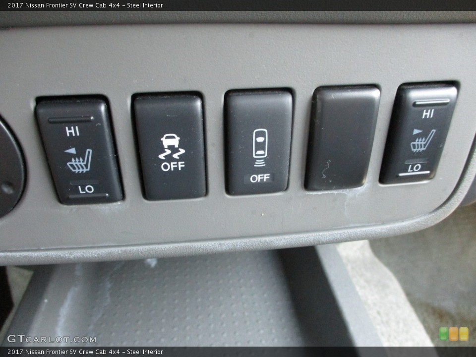 Steel Interior Controls for the 2017 Nissan Frontier SV Crew Cab 4x4 #139343778
