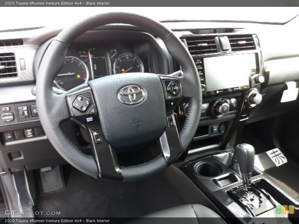 Black Interior Dashboard for the 2020 Toyota 4Runner Venture Edition 4x4 #139344660