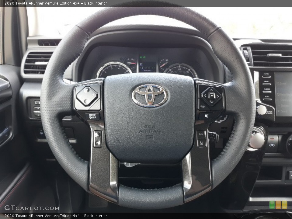 Black Interior Steering Wheel for the 2020 Toyota 4Runner Venture Edition 4x4 #139344672