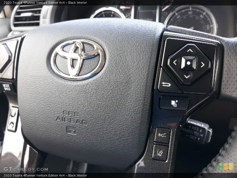 Black Interior Steering Wheel for the 2020 Toyota 4Runner Venture Edition 4x4 #139344693