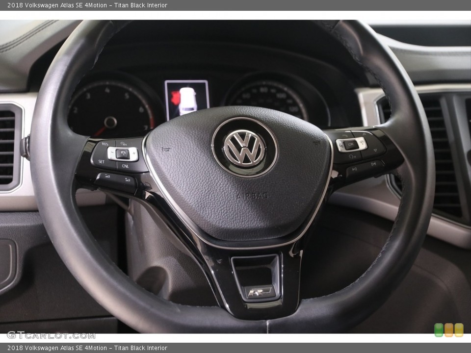 Titan Black Interior Steering Wheel for the 2018 Volkswagen Atlas SE 4Motion #139349478