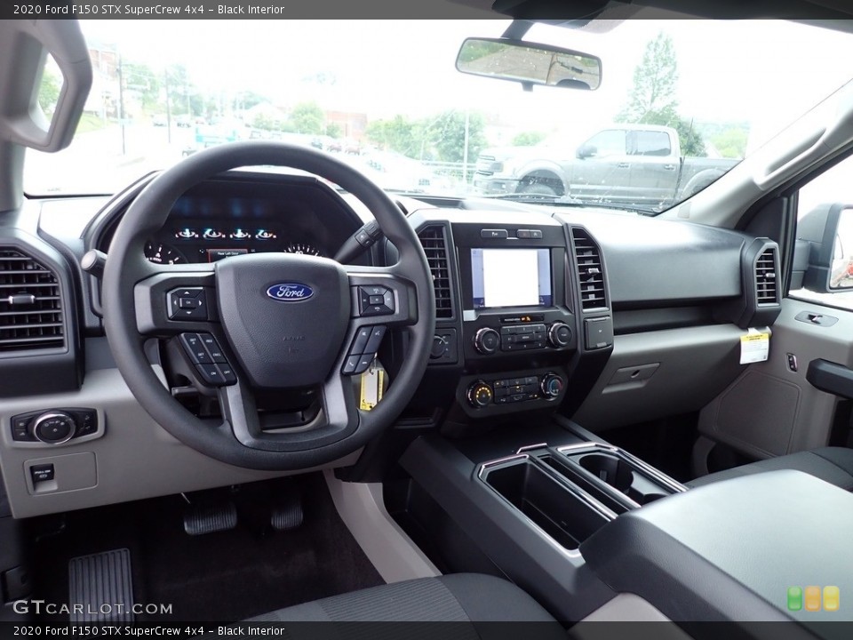 Black Interior Photo for the 2020 Ford F150 STX SuperCrew 4x4 #139349919