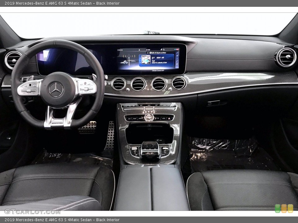 Black Interior Dashboard for the 2019 Mercedes-Benz E AMG 63 S 4Matic Sedan #139350591