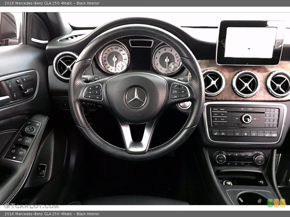 Black Interior Dashboard for the 2016 Mercedes-Benz GLA 250 4Matic #139353873