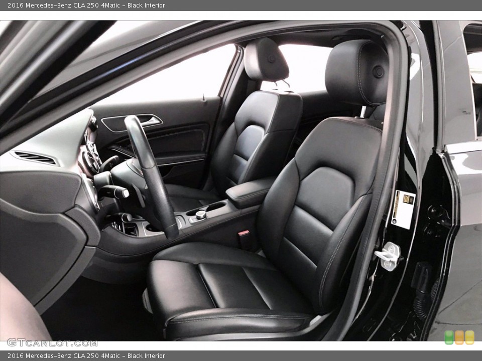 Black Interior Front Seat for the 2016 Mercedes-Benz GLA 250 4Matic #139353975