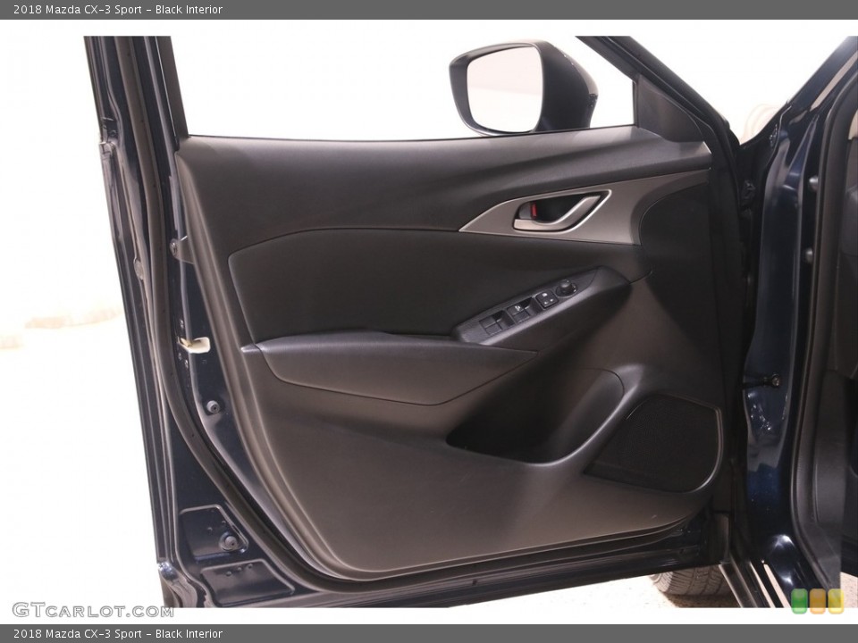 Black Interior Door Panel for the 2018 Mazda CX-3 Sport #139356791