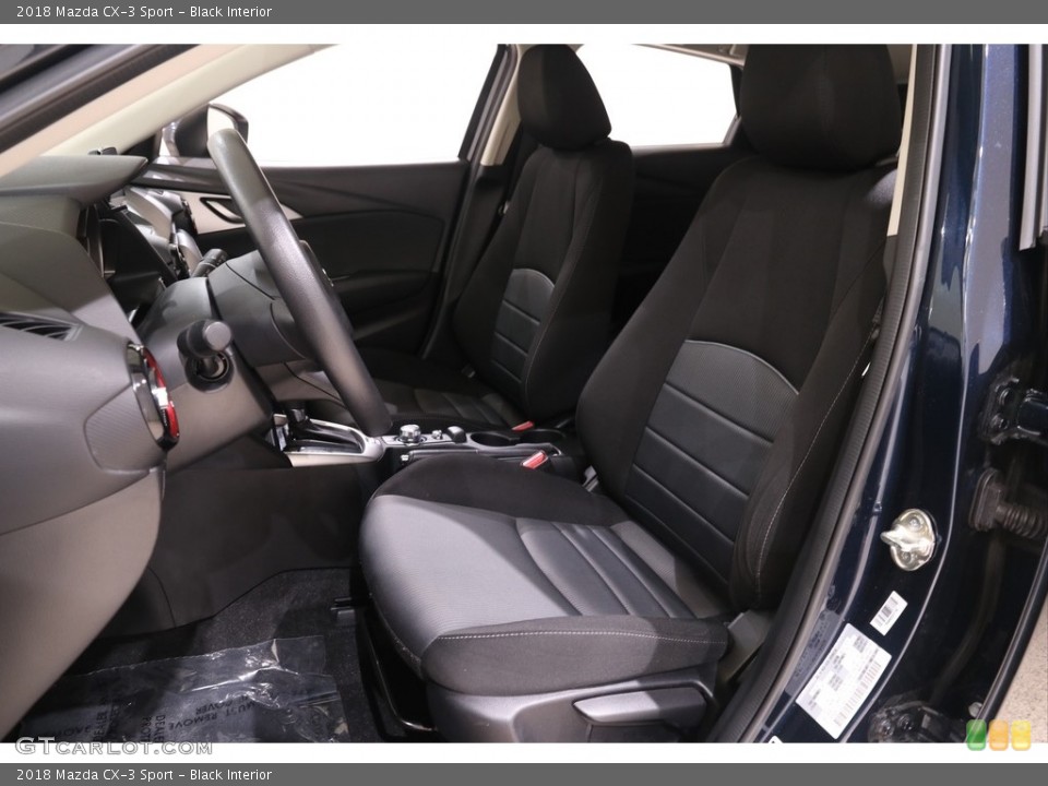 Black Interior Photo for the 2018 Mazda CX-3 Sport #139356823