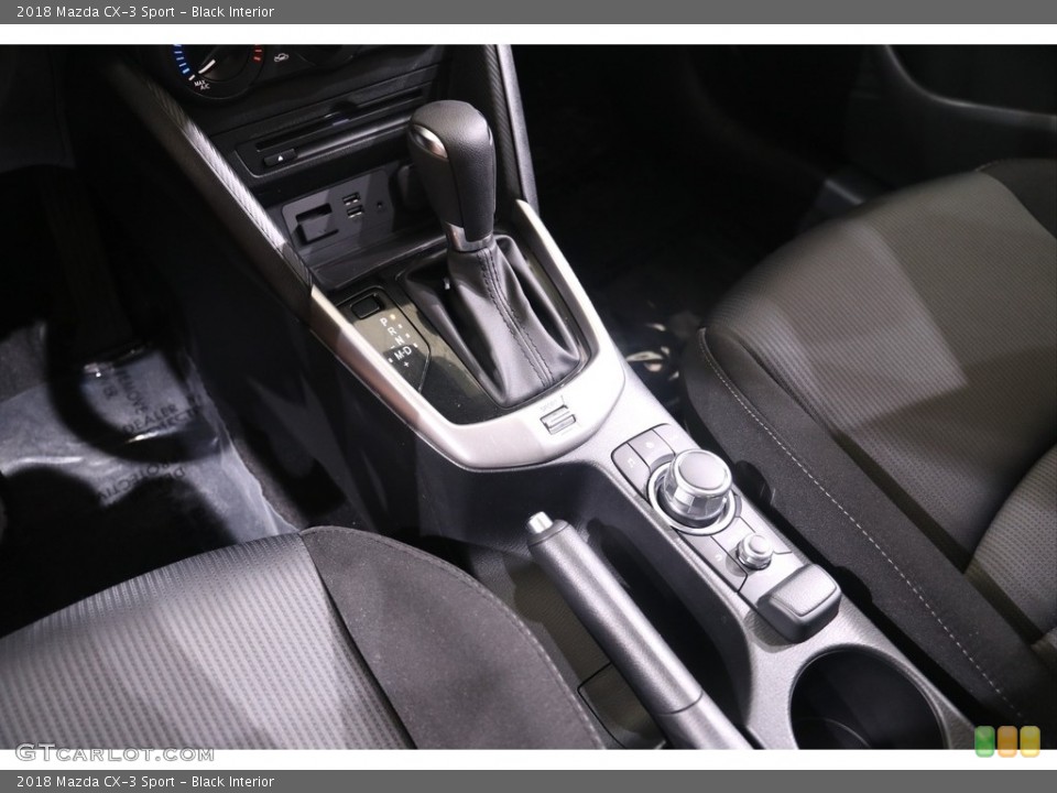 Black Interior Transmission for the 2018 Mazda CX-3 Sport #139356952