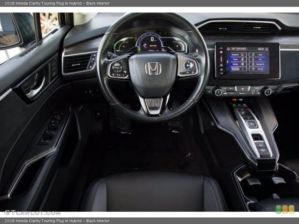 Black Interior Dashboard for the 2018 Honda Clarity Touring Plug In Hybrid #139357765