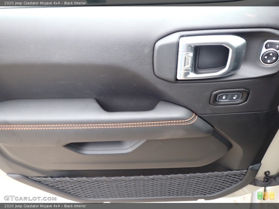 Black Interior Door Panel for the 2020 Jeep Gladiator Mojave 4x4 #139358488