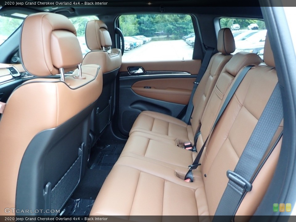 Black Interior Rear Seat for the 2020 Jeep Grand Cherokee Overland 4x4 #139358935