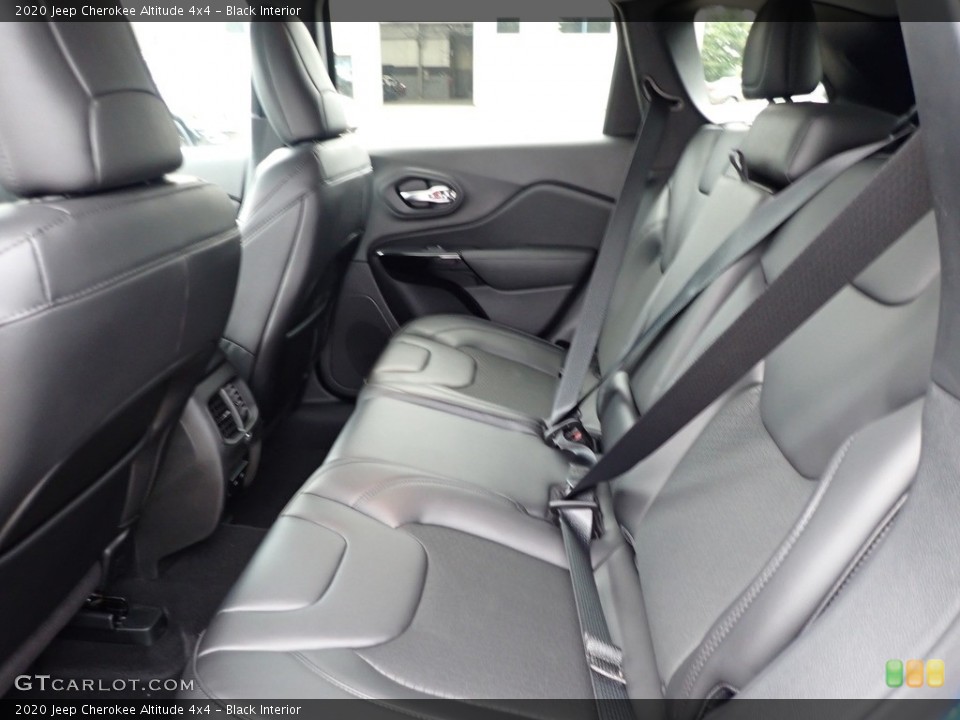 Black Interior Rear Seat for the 2020 Jeep Cherokee Altitude 4x4 #139360435