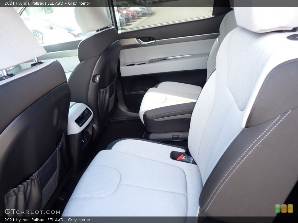 Gray Interior Rear Seat for the 2021 Hyundai Palisade SEL AWD #139362889