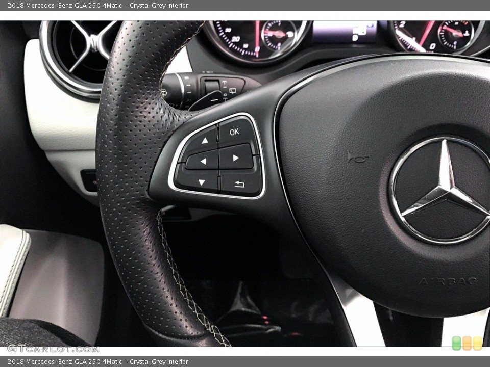 Crystal Grey Interior Steering Wheel for the 2018 Mercedes-Benz GLA 250 4Matic #139366855