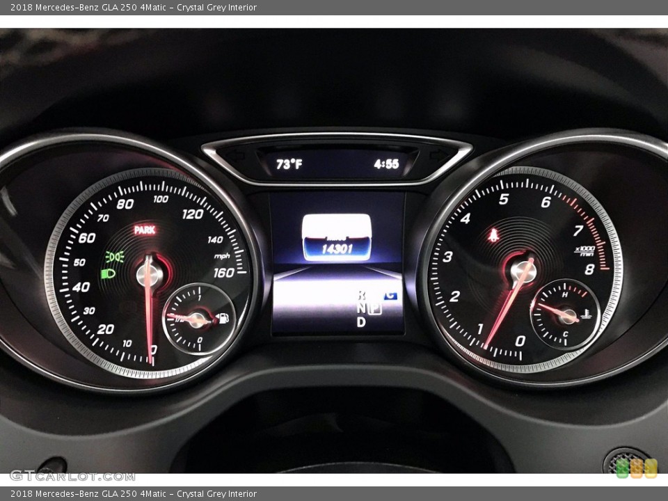 Crystal Grey Interior Gauges for the 2018 Mercedes-Benz GLA 250 4Matic #139366900