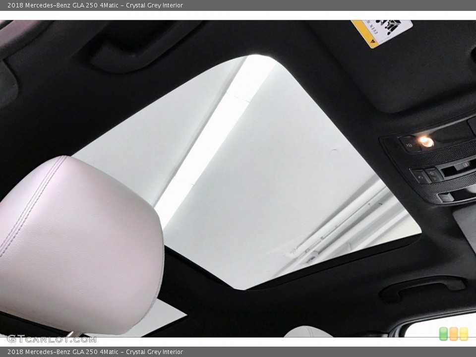 Crystal Grey Interior Sunroof for the 2018 Mercedes-Benz GLA 250 4Matic #139367101