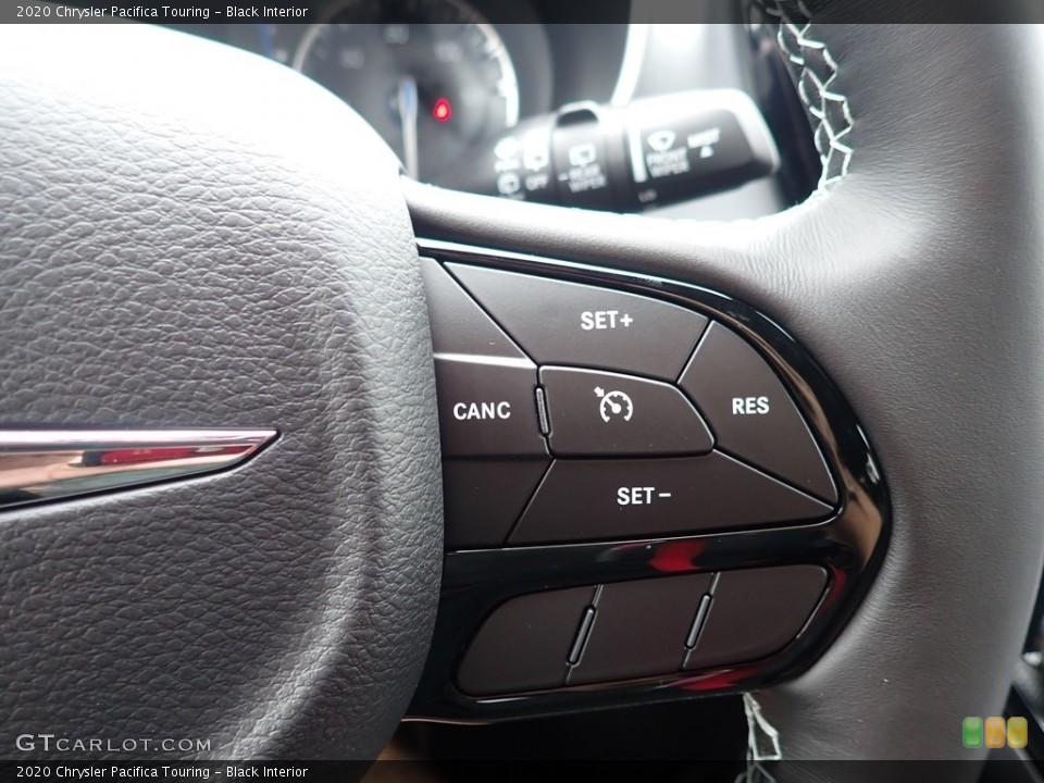Black Interior Steering Wheel for the 2020 Chrysler Pacifica Touring #139374758