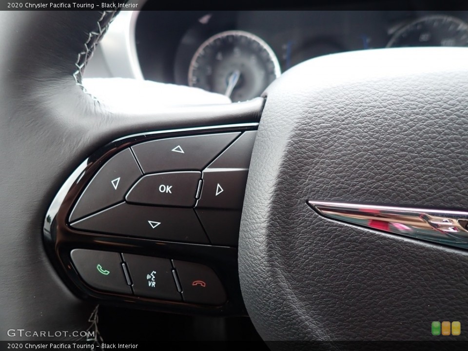 Black Interior Steering Wheel for the 2020 Chrysler Pacifica Touring #139374782