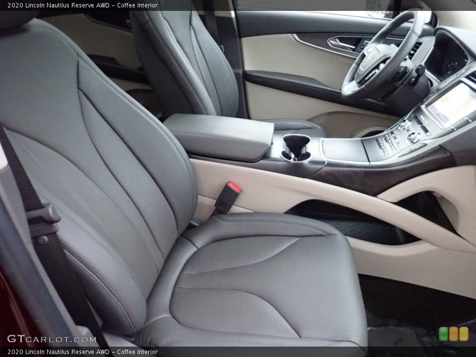 Coffee Interior Front Seat for the 2020 Lincoln Nautilus Reserve AWD #139374878