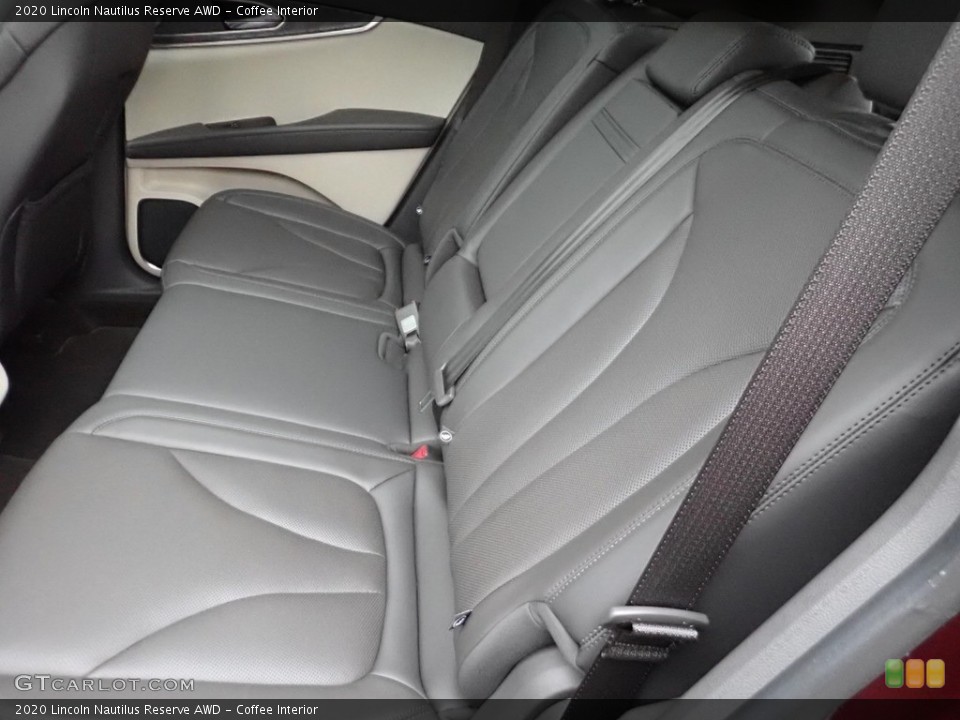 Coffee Interior Rear Seat for the 2020 Lincoln Nautilus Reserve AWD #139374992