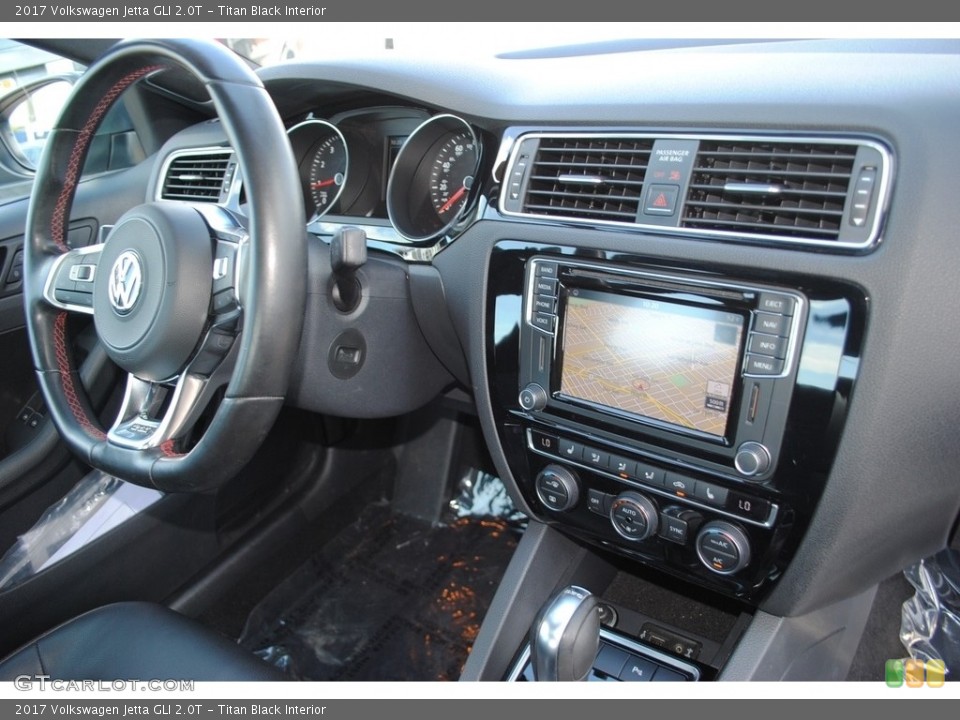 Titan Black Interior Controls for the 2017 Volkswagen Jetta GLI 2.0T #139377995