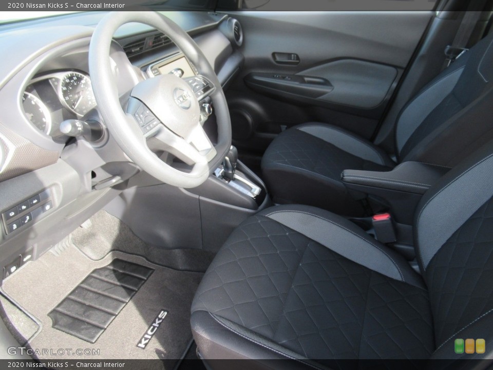 Charcoal Interior Front Seat for the 2020 Nissan Kicks S #139378421