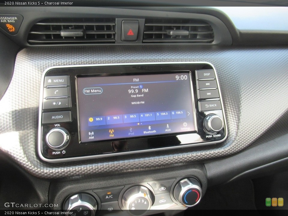 Charcoal Interior Controls for the 2020 Nissan Kicks S #139378568